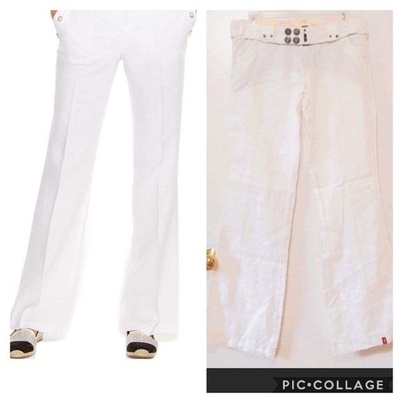 ESPRIT Linen White Pants - Picture 11 of 11